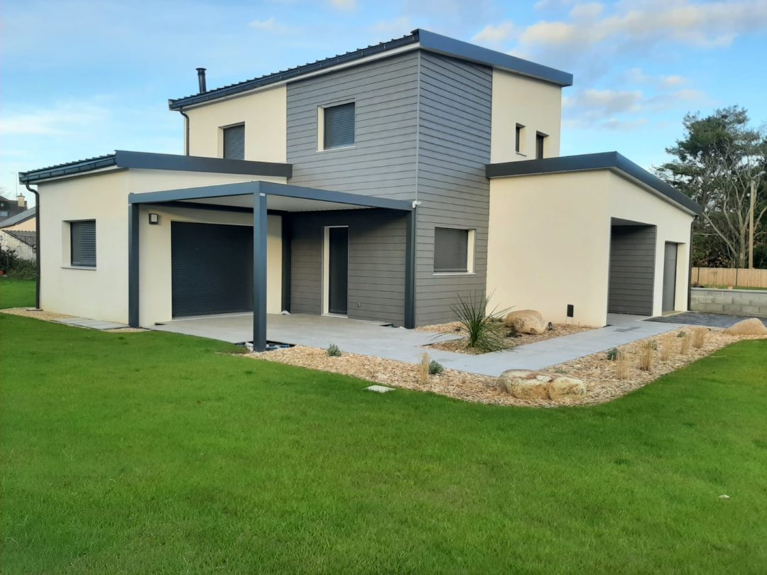 Réalisation Pergola Bioclimatique à Plouha