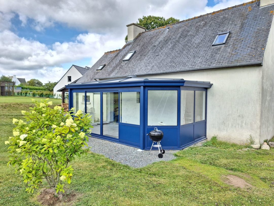 Nouvelle Véranda de 21 m² à Plouézec, Entre Paimpol et Plouha