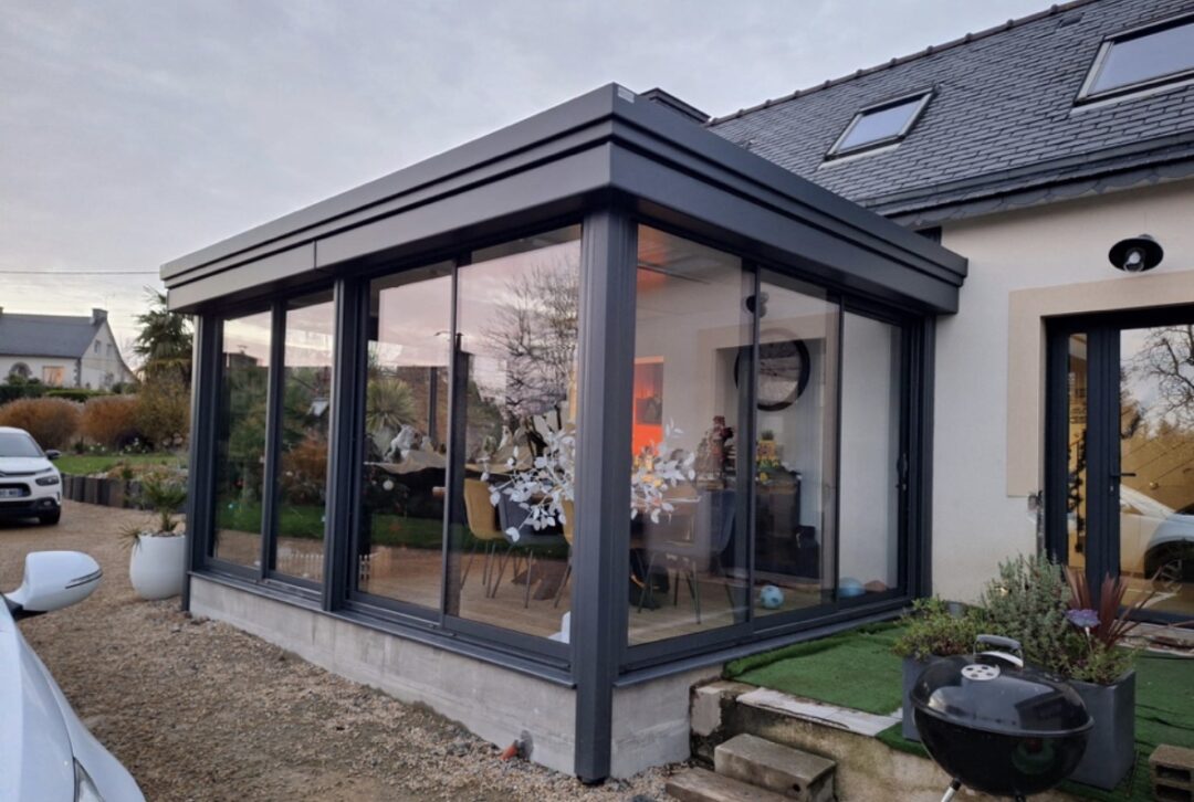 Véranda type T210 à Ploumilliau 